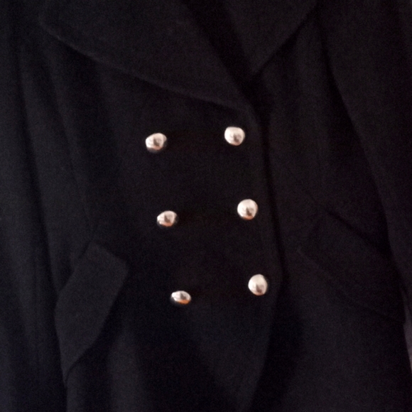 TRINA TURK MILITARY PEACOAT - Picture 7 of 9